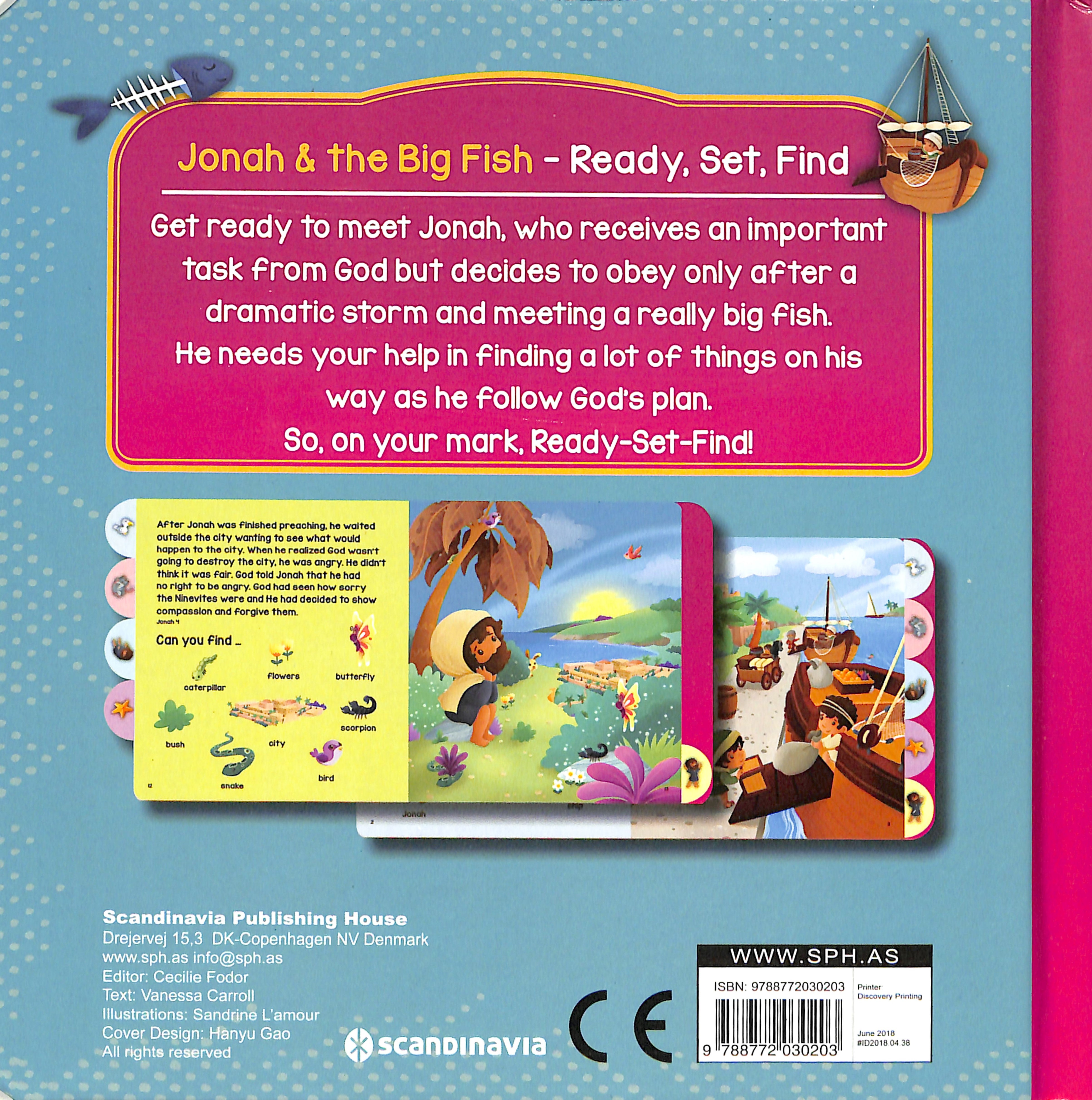 Jonah and the Big Fish (Ready, Set, Find Series)