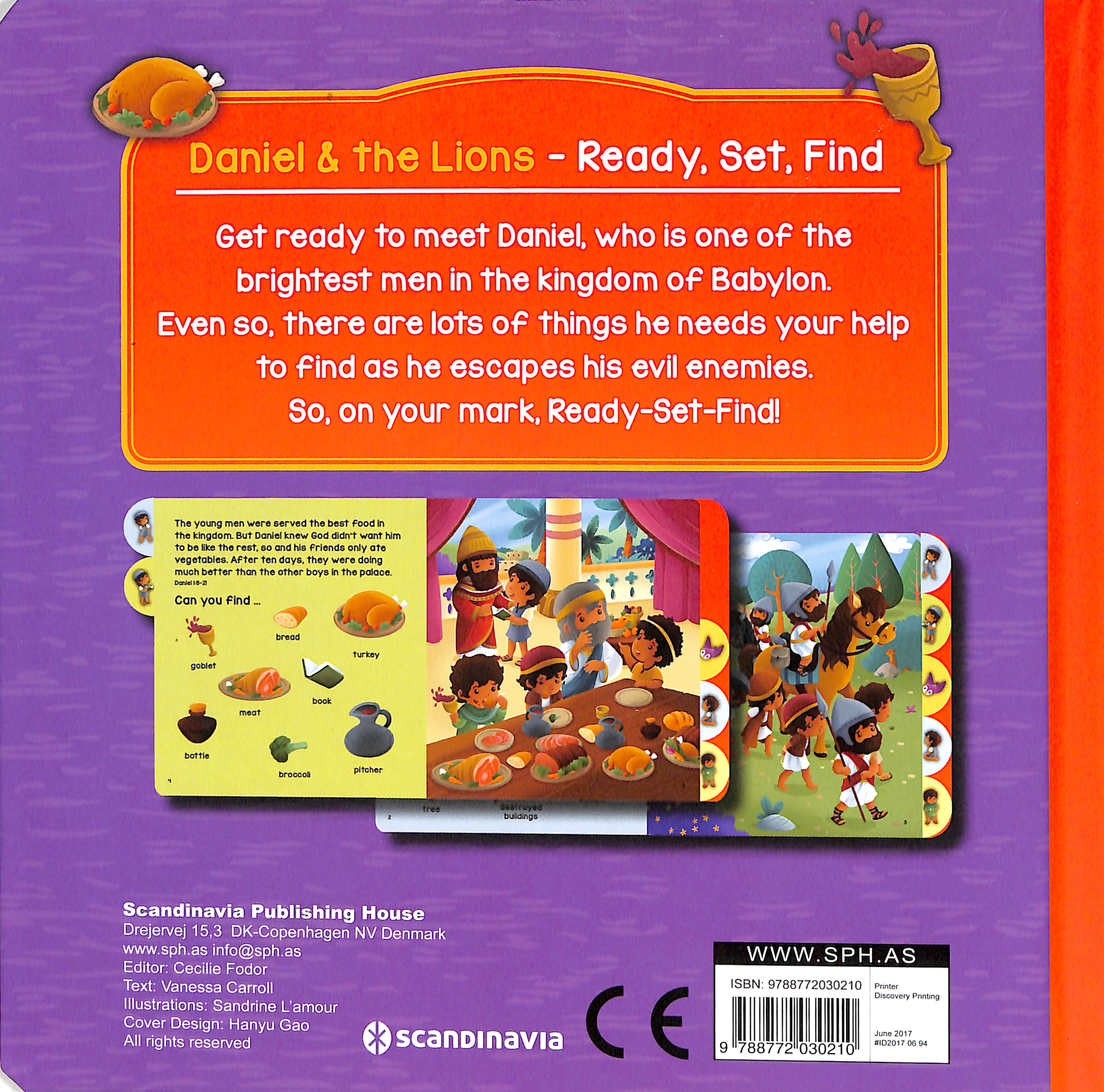 Daniel and the Lions (Ready, Set, Find Series)