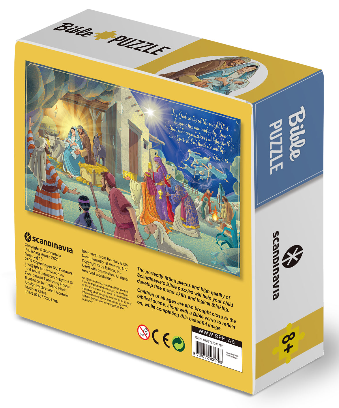 Bible Jigsaw Puzzle: The First Christmas (200 Pieces)