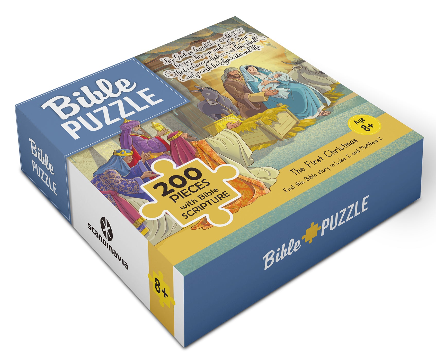 Bible Jigsaw Puzzle: The First Christmas (200 Pieces)