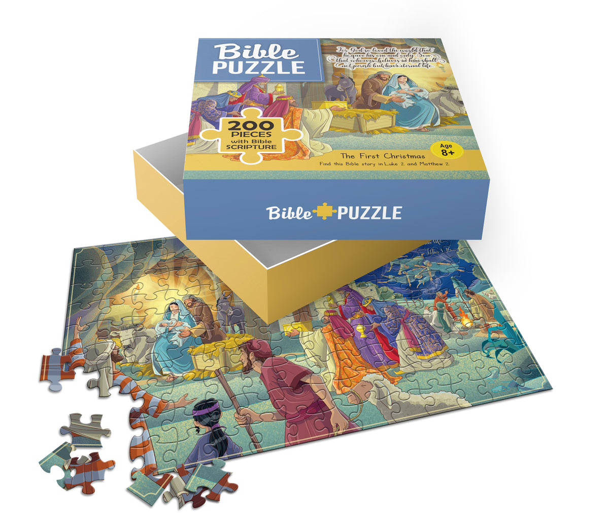 Bible Jigsaw Puzzle: The First Christmas (200 Pieces)