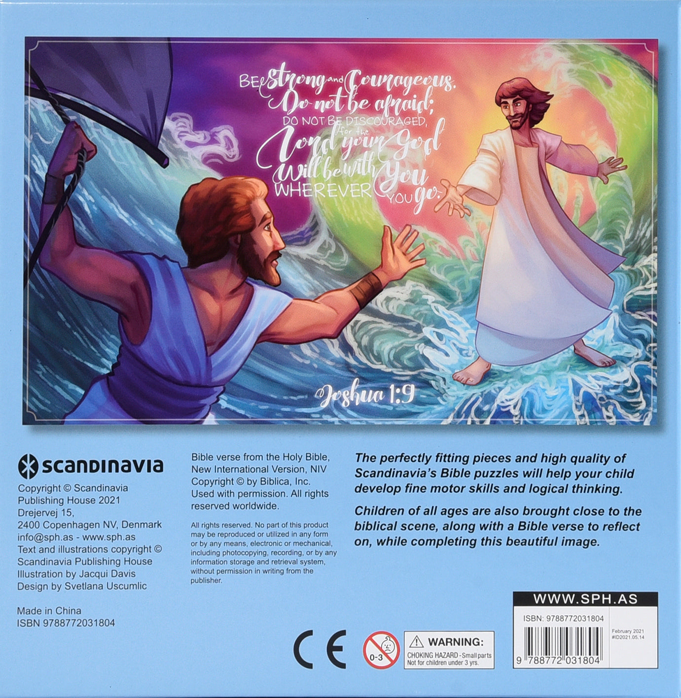 Bible Jigsaw Puzzle: Jesus Walks on Water (500 Pieces)
