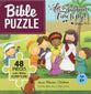 Bible Jigsaw Puzzle: Jesus Blesses Children (48 Pieces)