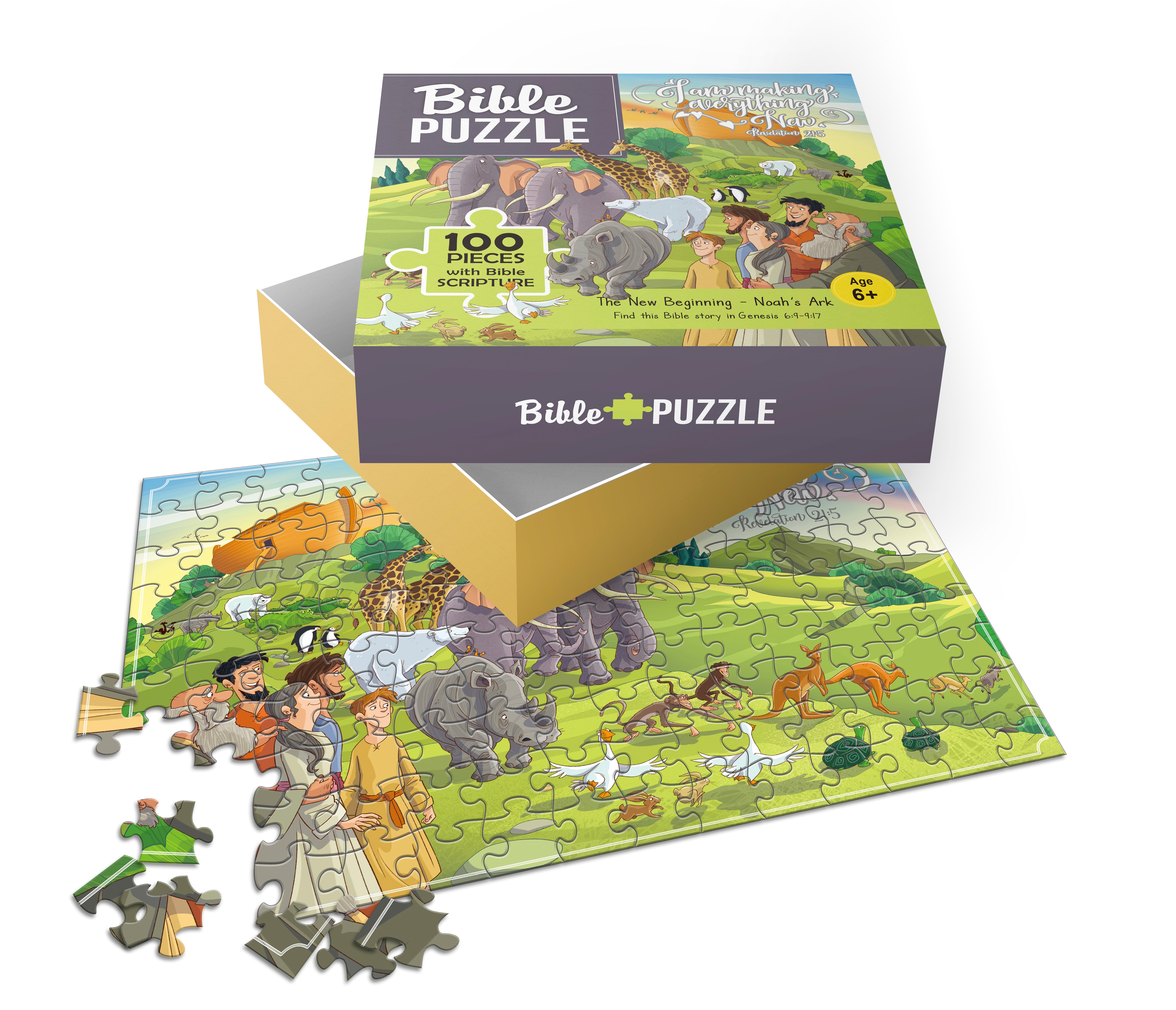 Bible Jigsaw Puzzle: The New Beginning (100 Pieces)