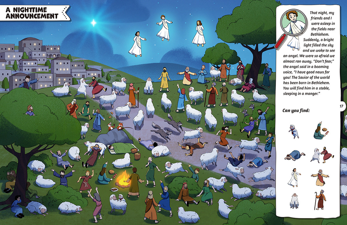 Can You Find Me When Jesus Was Born?: Help the Shepherd Find His Little Lamb
