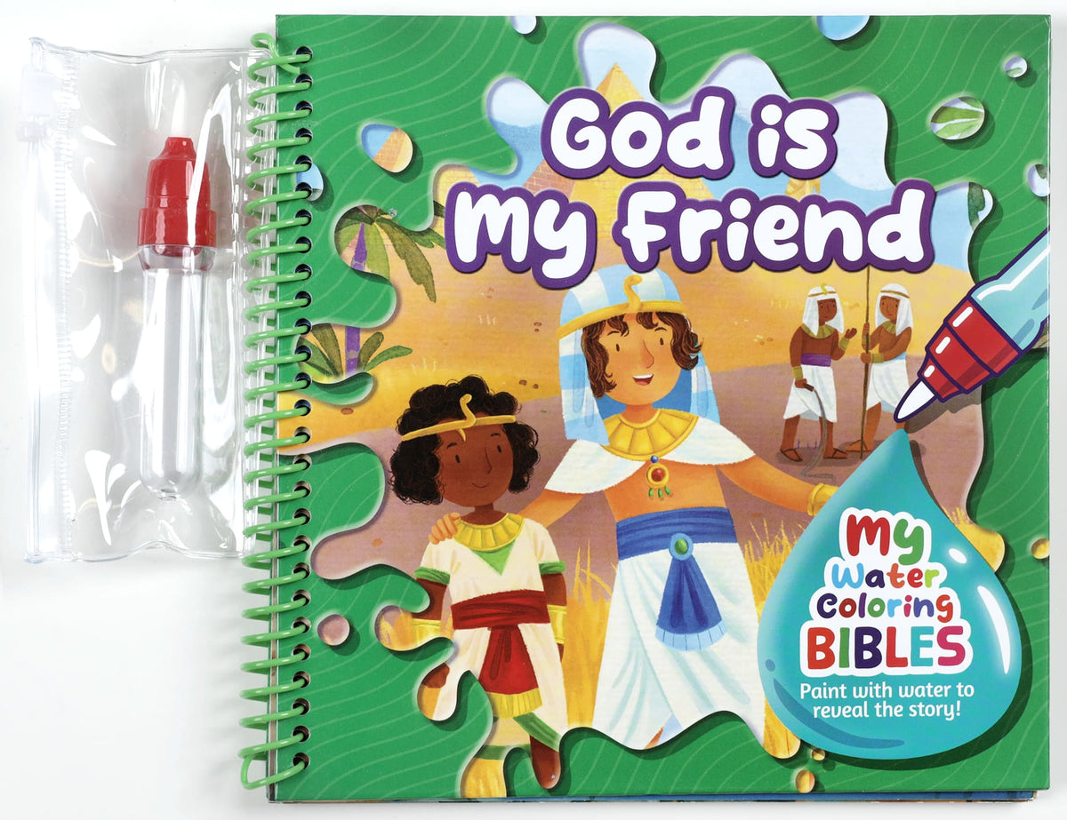 My Water Colouring Bible: God Is My Friend