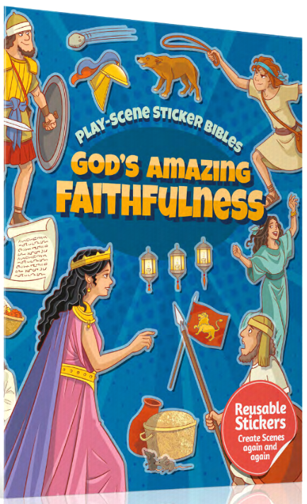 God’s Amazing Faithfulness (Play-Scene Sticker Bible)