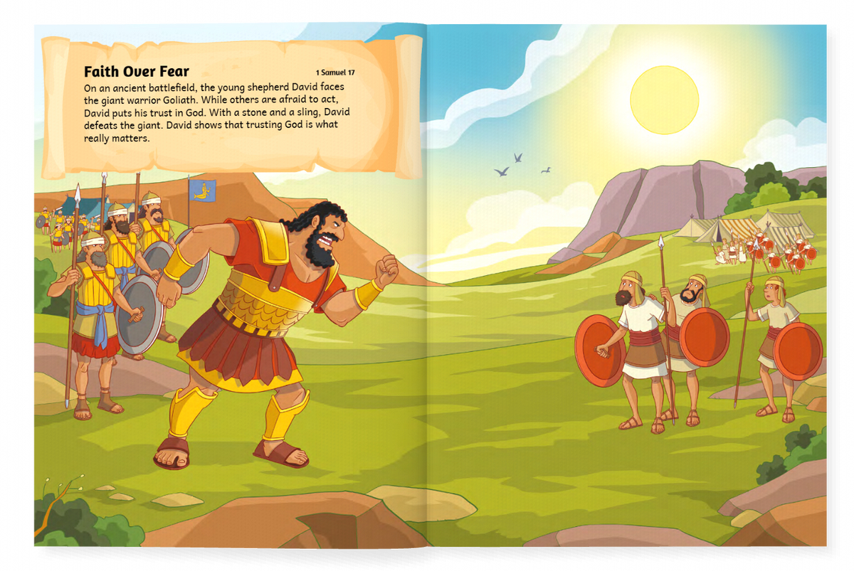 God’s Amazing Faithfulness (Play-Scene Sticker Bible)