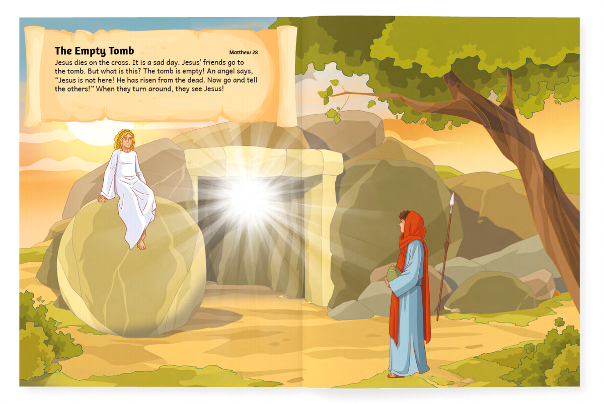 God’s Amazing Love (Play-Scene Sticker Bible)