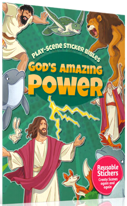 God’s Amazing Power (Play-Scene Sticker Bible)