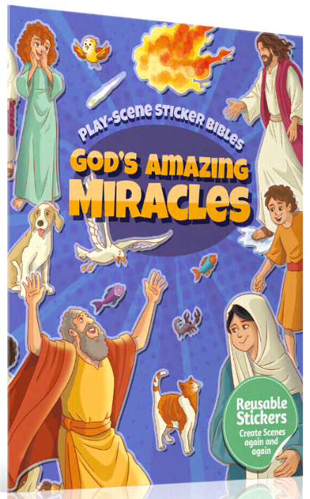 God’s Amazing Miracles (Play-Scene Sticker Bible)