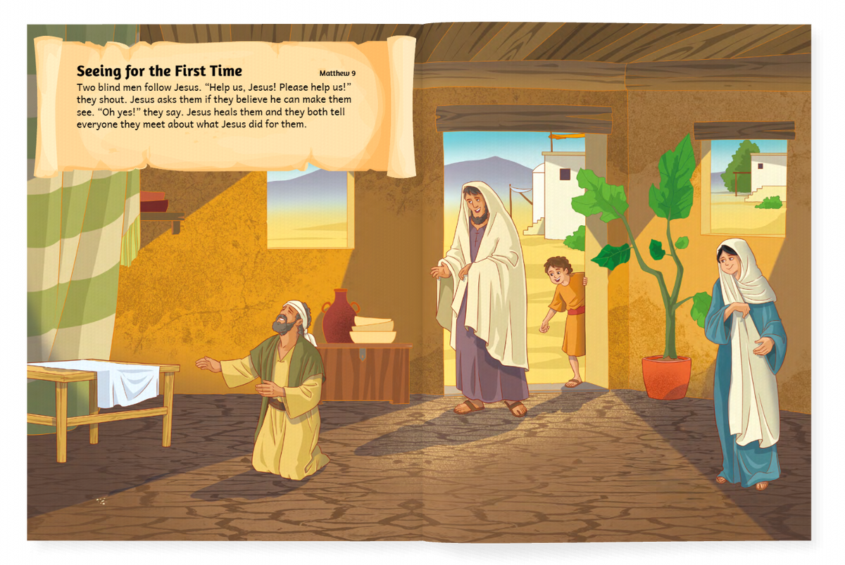 God’s Amazing Miracles (Play-Scene Sticker Bible)