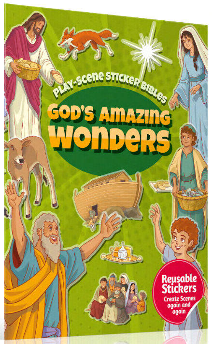 God’s Amazing Wonders (Play-Scene Sticker Bible)