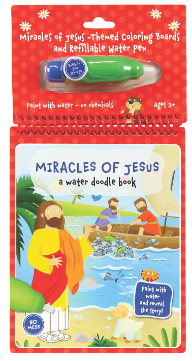 Miracles of Jesus (Water Doodle Book Series)
