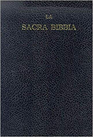 Italian Bible Diodati Reference (Black Letter Edition) (Large Print)