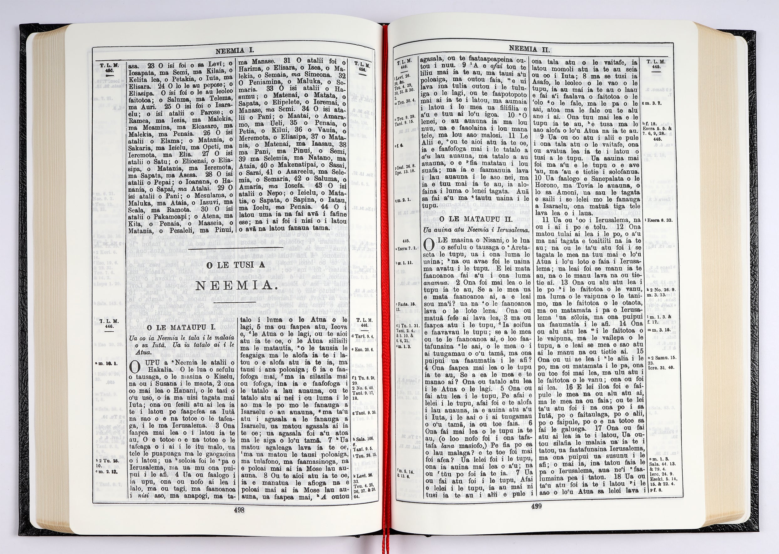 Samoan Bible 1887 Old Large Print