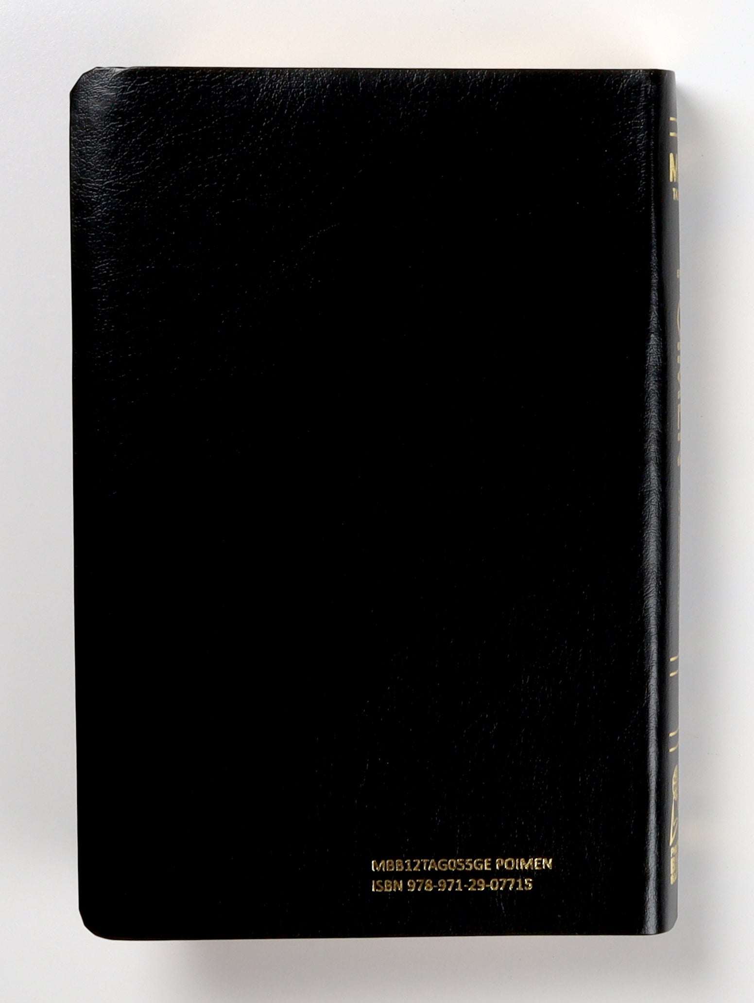 Tagalog Tpv Study Bible Black