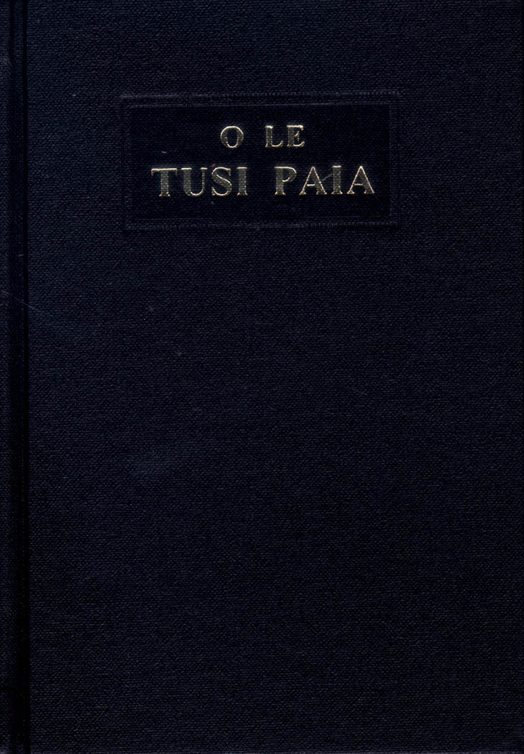 Samoan Revised O Le Tusi Paia Black Compact
