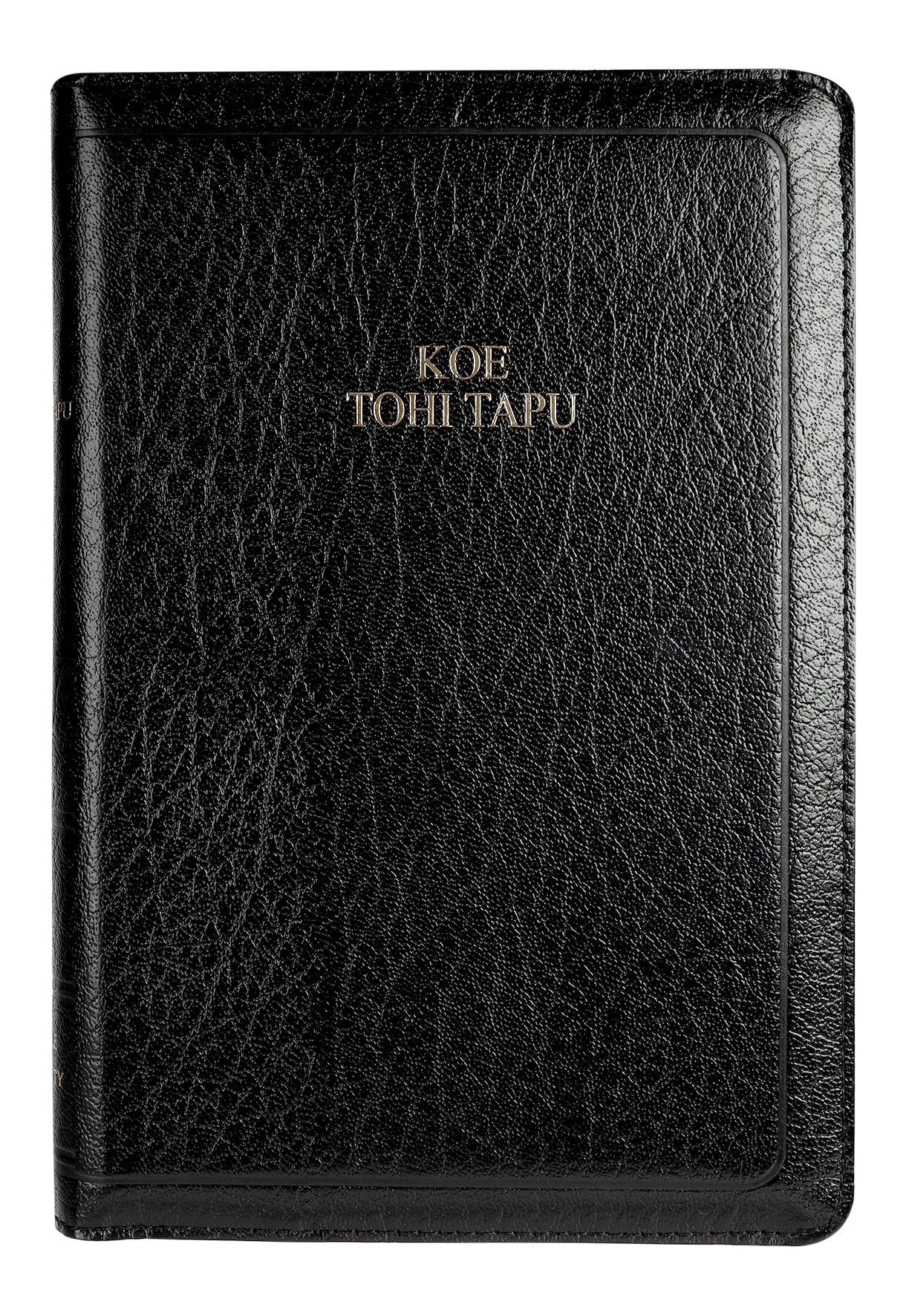 Niuean Bible Black Zipped
