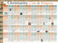 Wall Chart: Christianity, Cults & Religions (Laminated)
