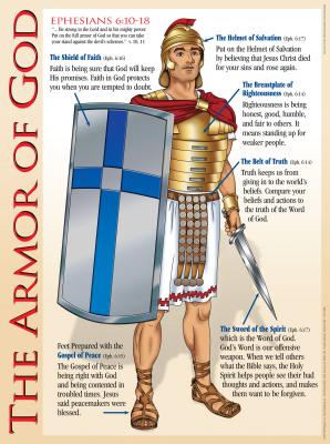 Wall Chart: Armor of God (Laminated)