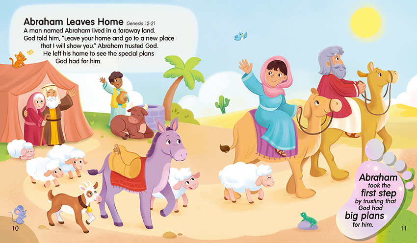 My First Step Bible: Growing in Faith, One Story at a Time