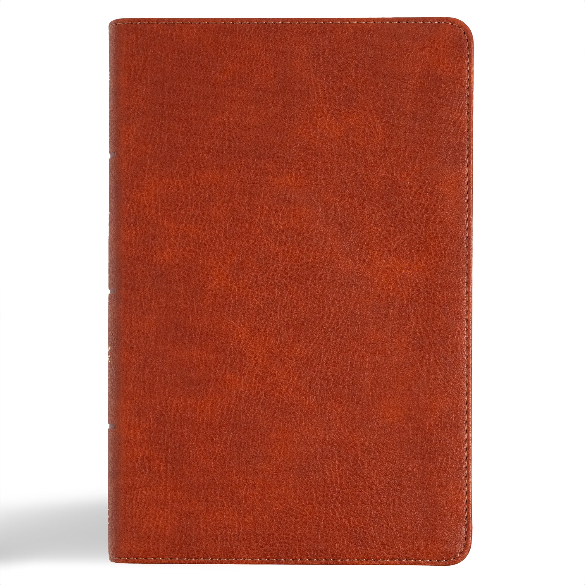 CSB Large Print Personal Size Reference Bible, Digital Study Edition, Burnt Sienna (Red Letter Edition)