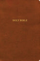 KJV Giant Print Reference Bible, Burnt Sienna, Indexed (Red Letter Edition)
