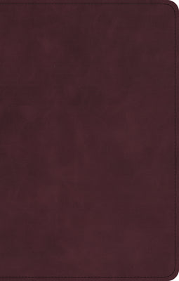 CSB Personal Size Bible, Holman Handcrafted Collection, Premium Marbled Burgundy Calfskin (Black Letter Edition)