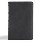 CSB Personal Size Bible, Holman Handcrafted Collection, Premium Marbled Slate Calfskin (Black Letter Edition)