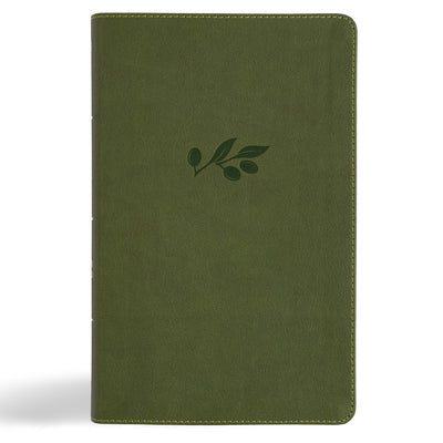 NASB Single-Column Personal Size Bible, Olive (Black Letter Edition)