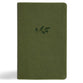 NASB Single-Column Personal Size Bible, Olive (Black Letter Edition)