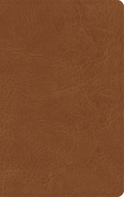 NASB Single-Column Personal Size Bible, Tan Genuine Leather (Black Letter Edition)