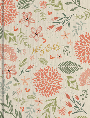 CSB Notetaking Bible, Expanded Reference Edition, Floral (Black Letter Edition)