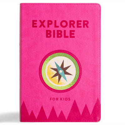 KJV Explorer Bible for Kids, Bubble Gum, Indexed
