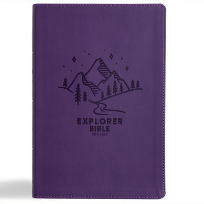 KJV Explorer Bible for Kids, Purple