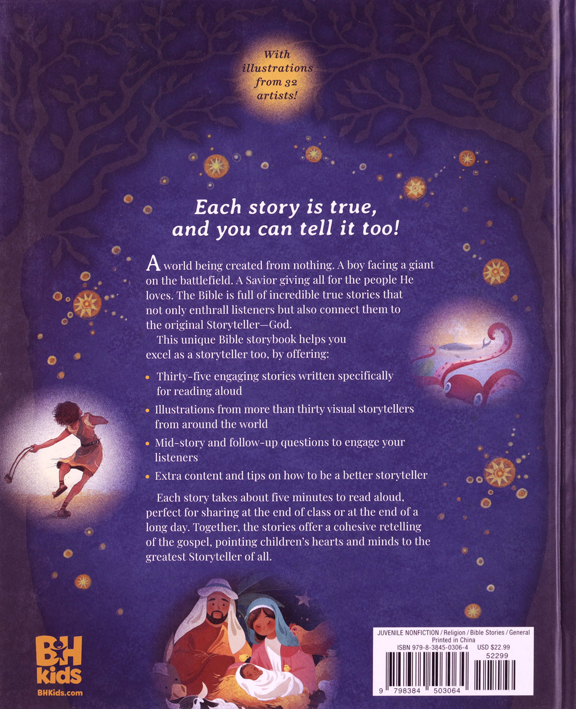 The Storyteller's Bible: A Bible Storybook Celebrating the Greatest Storyteller of All