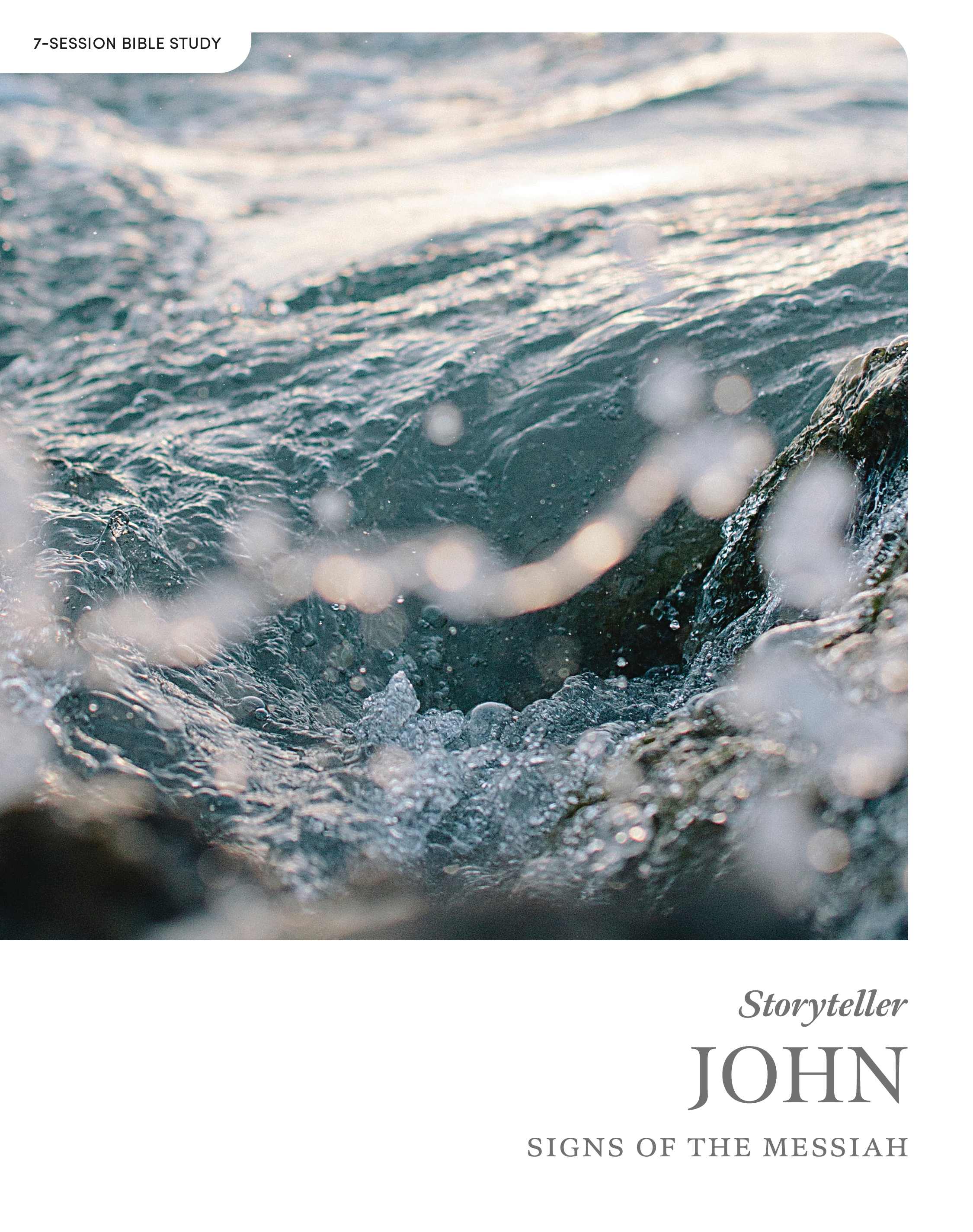 John Part 1 (Bible Study Book): Signs of the Messiah (Storyteller Series)
