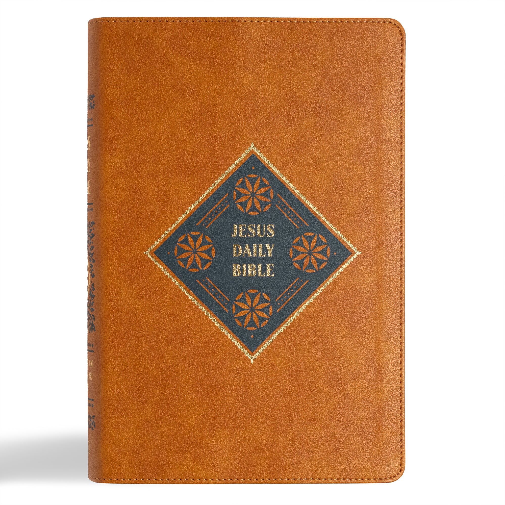 CSB Jesus Daily Bible, Camel: Guided Readings Showing Christ Throughout Scripture (Black Letter Edition)