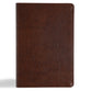 CSB Oswald Chambers Bible, Brown (Black Letter Edition)
