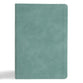 CSB Giant Print Single-Column Bible, Earthen Teal (Black Letter Edition)