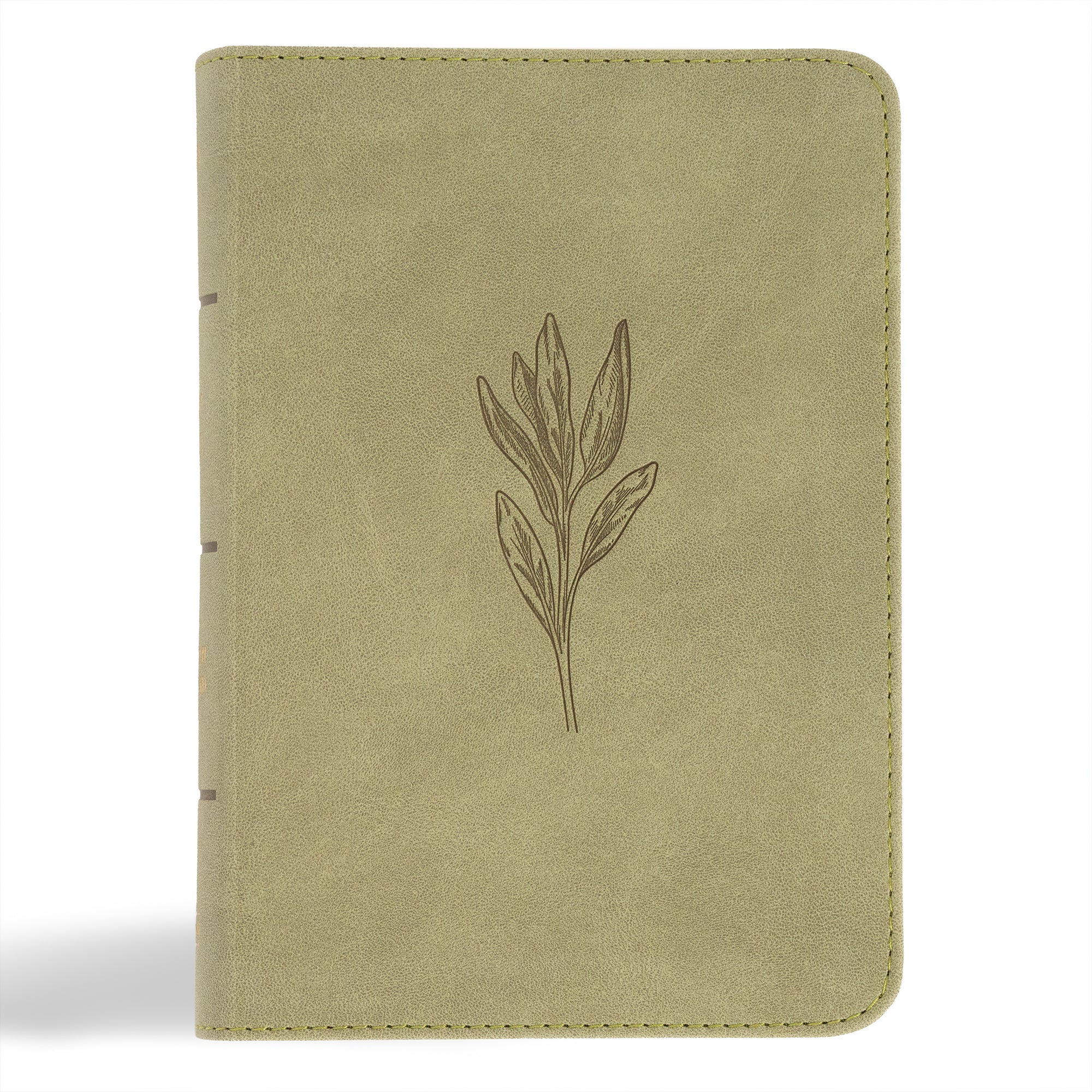 NASB Large Print Compact Reference Bible, Sage (Red Letter Edition)