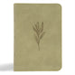 NASB Large Print Compact Reference Bible, Sage (Red Letter Edition)