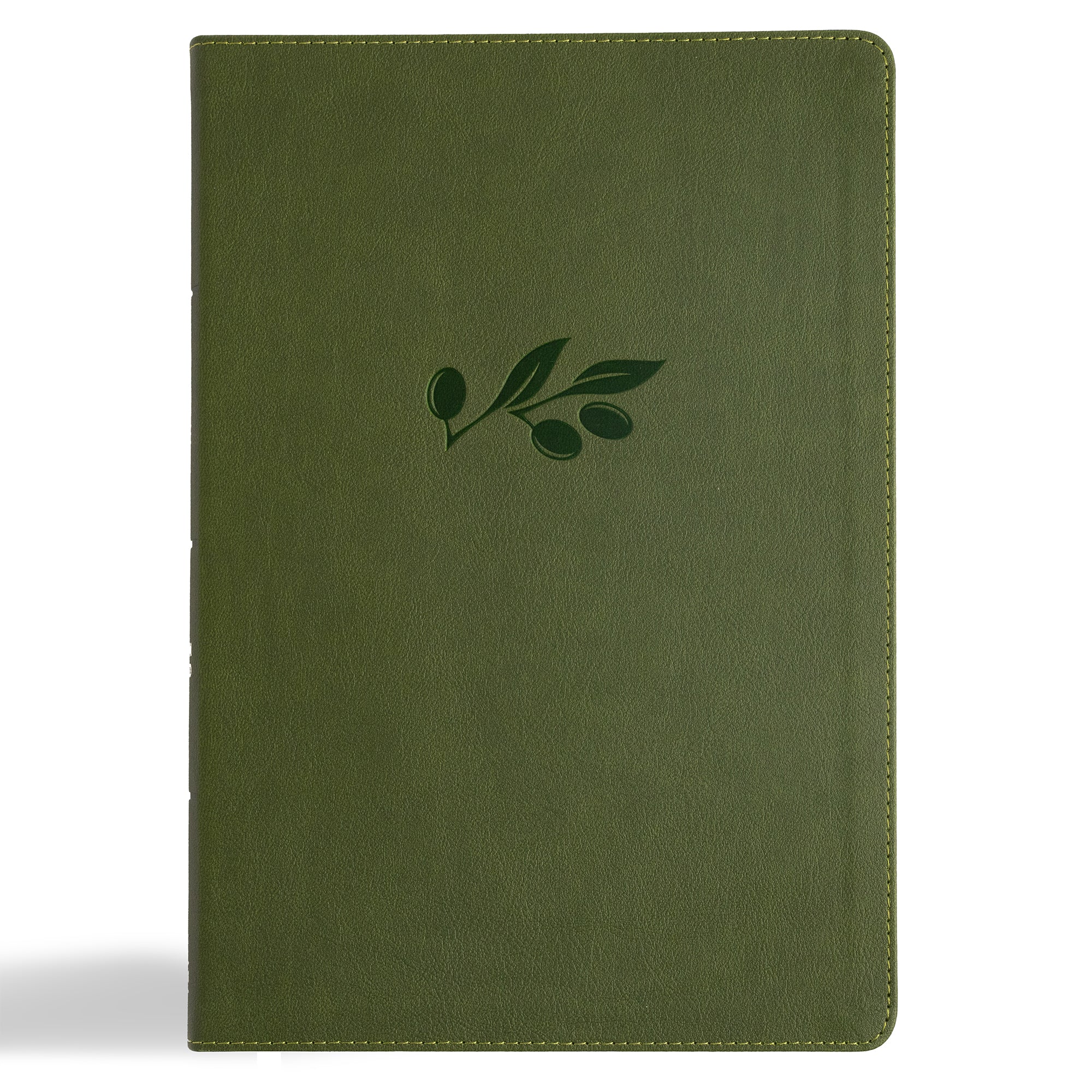 CSB Super Giant Print Reference Bible, Digital Study Edition, Olive, Indexed (Red Letter Edition)