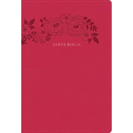 RVR 1960 Biblia Letra Supergigante, Floral Con Indice (Red Letter, Spanish Edition)
