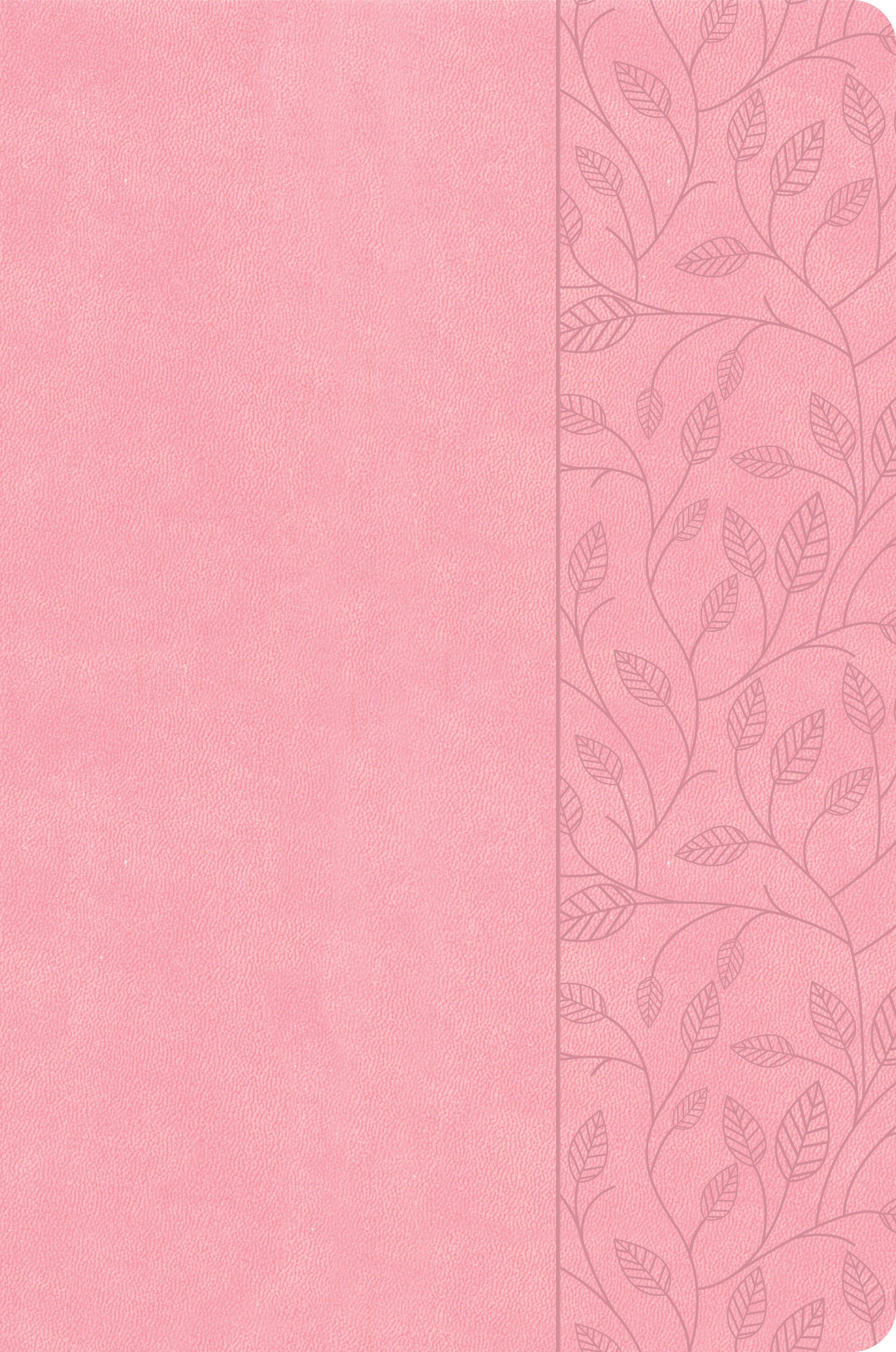 CSB Large Print Thinline Bible Value Edition, Soft Pink (Red Letter Edition)
