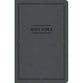KJV Thinline Bible Value Edition, Charcoal (Red Letter Edition)