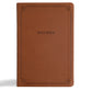 NASB Large Print Thinline Bible, Value Edition, Brown (Black Letter Edition)