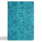 NASB Large Print Thinline Bible, Value Edition, Teal (Black Letter Edition)