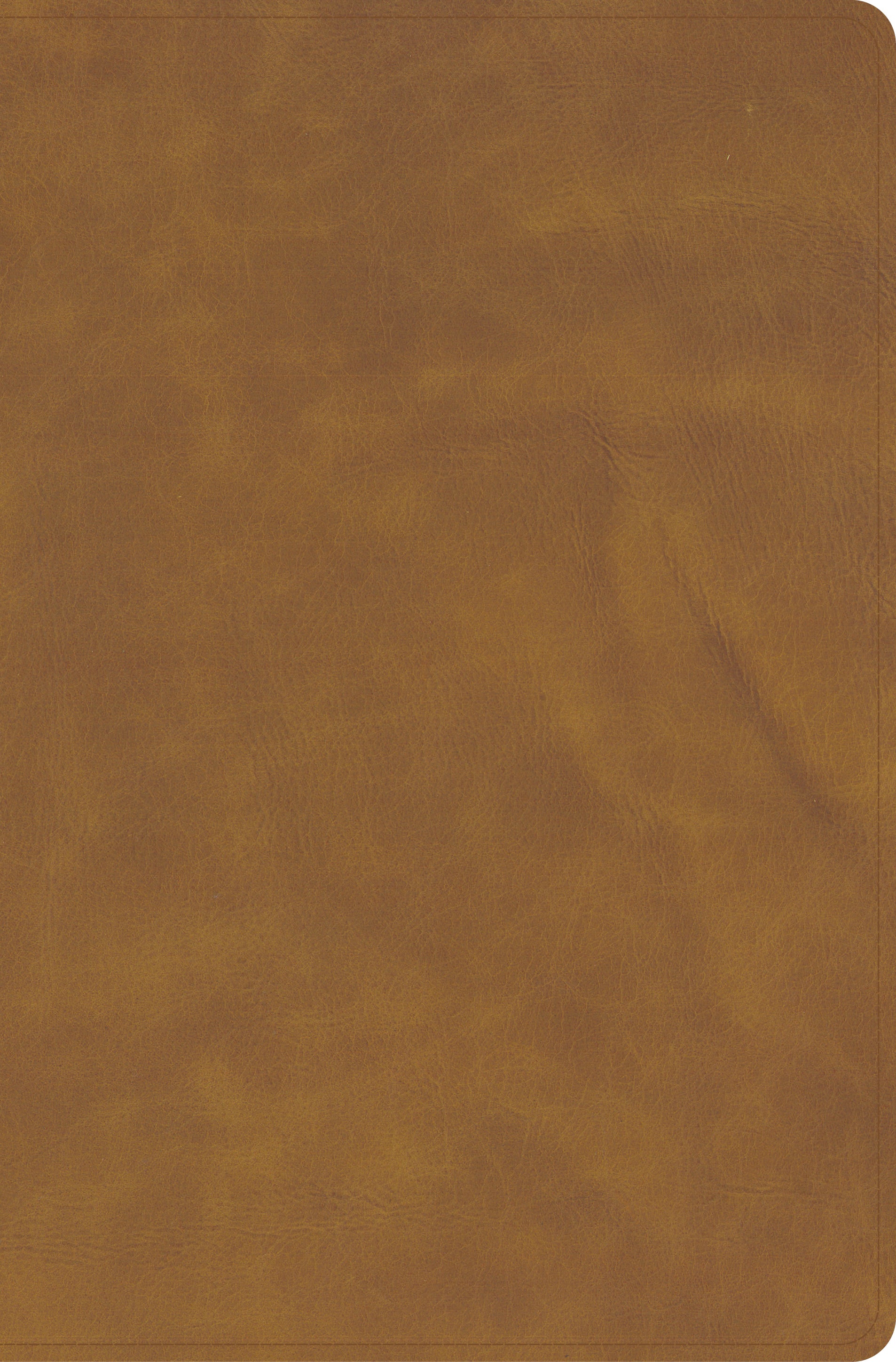 KJV Giant Print Bible, Holman Handcrafted Collection, Marbled Chestnut Premium Calfskin (Black Letter Edition)